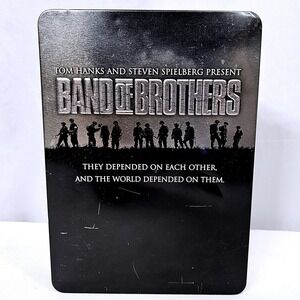 HBO Band of Brothers Complete Series DVD Collector's Edition Tin Steelbook Case